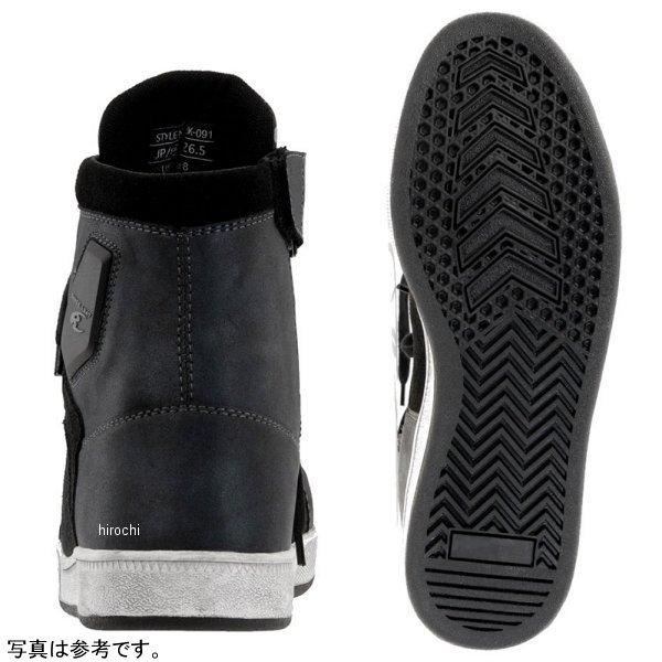【メーカー在庫あり】 4573325770188 BK-091 コミネ KOMINE WP マイクロファイバー ライディングスニーカー 茶 25.5サイズ HD店の画像