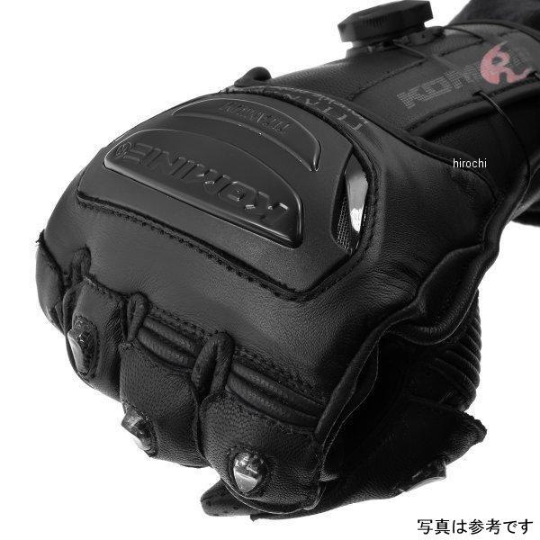【メーカー在庫あり】 GK-254 コミネ KOMINE 春夏モデル ダイアルフィットスポーツレザーグローブ 白/黒 Sサイズ JP店_2