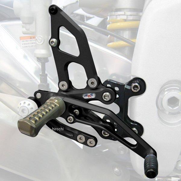 RME-001-B0002N ロビーモトエンジニアリング バックステップ EVO-S 09年-14年 BMW S1000RR 黒 JP店