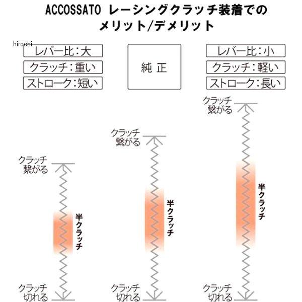 CF012O-24L アコサットレーシング レーシングクラッチB 24mm 汎用 オレンジ JP店