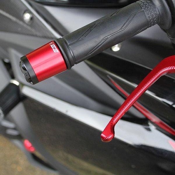 ABEHP01BK スピードラ SPEEDRA アルミハンドルバーエンド タイプA