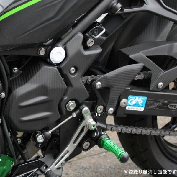 CKA1209PM スピードラ SPEEDRA フレーム・スプロケットカバー 18年以降 NINJA400/250 カーボン 平織艶消し HD店_2