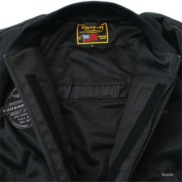 VANSON（バンソン） TVS2501S 春夏モデル メッシュMA-1ジャケット 黒