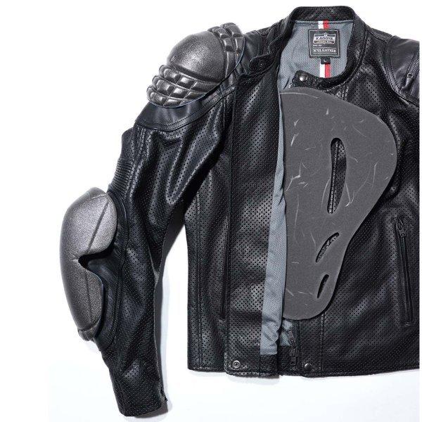 カドヤ 1309-1 KADOYA 春夏モデル レザージャケット BRAWLER JAC-PL 黒 