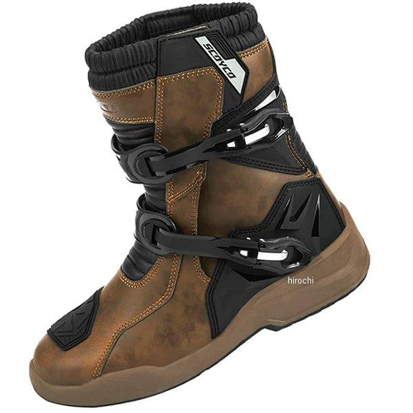 MT038WP-DBR-41 スコイコ SCOYCO ライディングブーツ Touring ダーク
