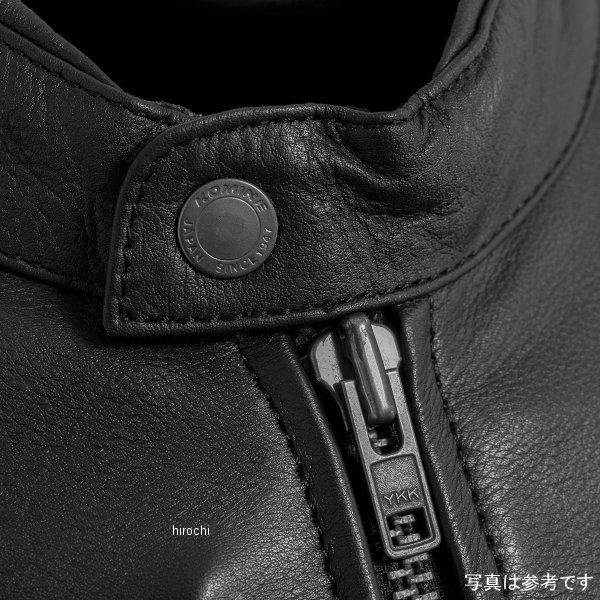 【メーカー在庫あり】 LJ-5343 コミネ KOMINE 春夏モデル シングルライダースレザージャケット ビンテージブラック Sサイズ JP店_2