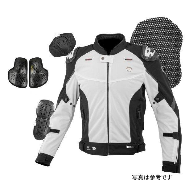 【メーカー在庫あり】 JK-168 コミネ KOMINE 春夏モデル Rスペック スポーツメッシュジャケット ライトグレー Lサイズ JP店の画像