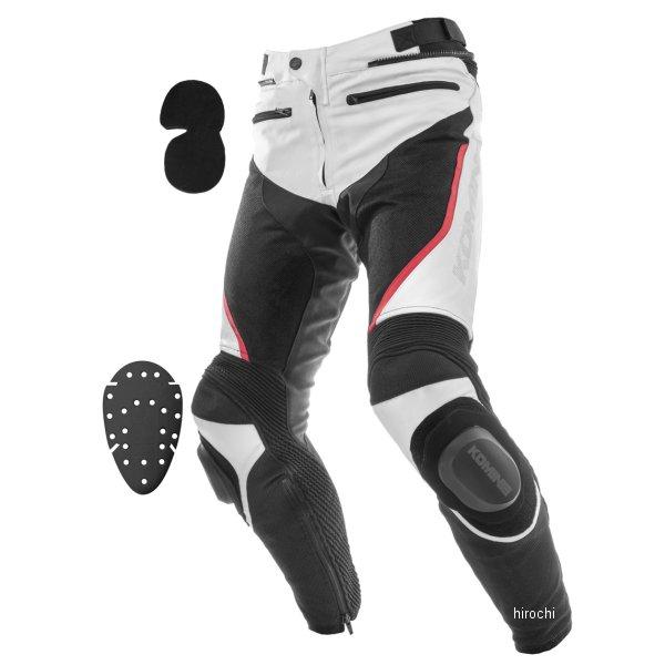 【メーカー在庫あり】 07-757 PK-757 コミネ KOMINE 春夏モデル R-SPEC レザーメッシュパンツ 黒 6XLBサイズ JP店_2
