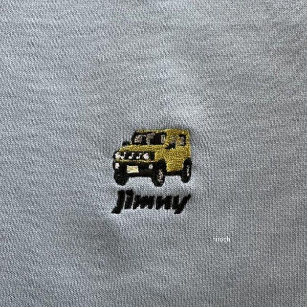 2202SZ02-53 スズキ ジムニー スウェットシャツ 刺繍 ライトブルー M