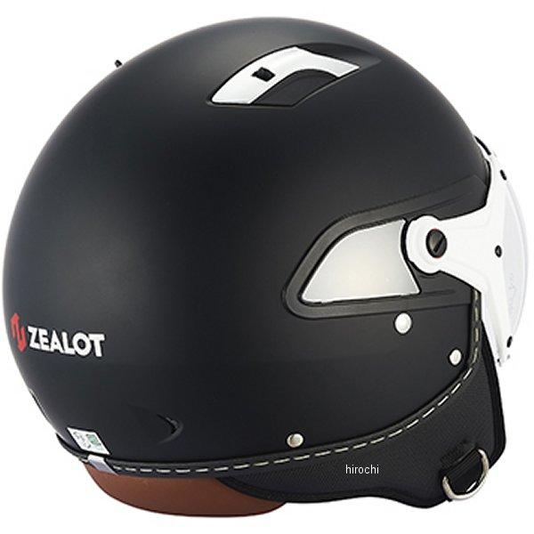 JR0015/XS ジーロット ZEALOT ジェットヘルメット ジルライド2 インナーシールドジェット マットブラック XSサイズ JP店 | ZEALOT | 01
