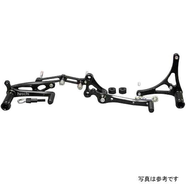 002-HD003BK ベビーフェイス BabyFace バックステップキット タイプ1 スプロケカバー付き 91年-03年 スポーツスター 黒 JP店