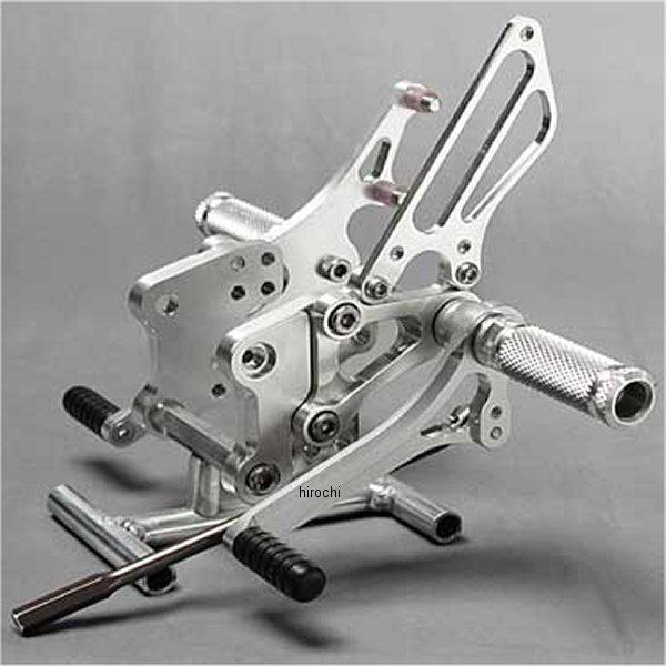 ブランド登録なし - 002-K003SVB もの言う花人間の顔 BabyFace バックステップキット 00年-05年 ZX-12R しろがね色 JP店 バイク-バックステップ