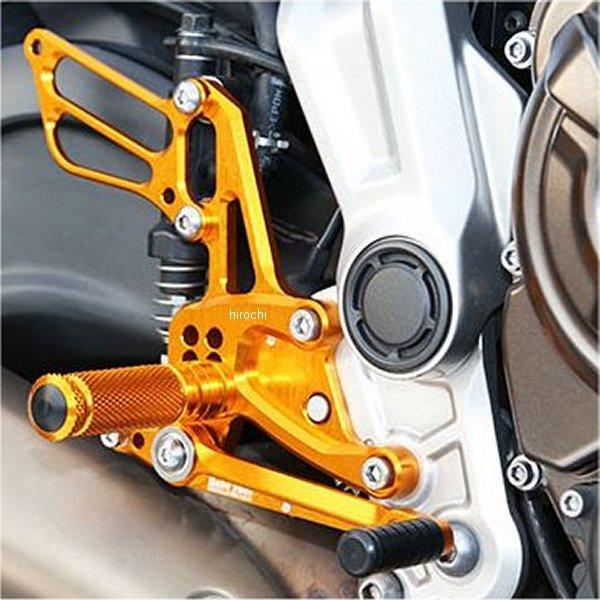 ブランド登録なし - 002-Y019GD もの言う花人間の顔 BabyFace バックステップキット 14年今後 MT-07、FZ-07 ゴールド JP店 ステップ、ペダル-バイク