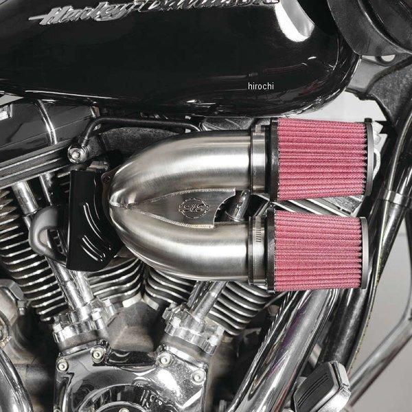 【USA在庫あり】 ssc170-0635A S\u0026Sサイクル S\u0026S Cycle エアクリーナーキット インダクション調整 08年-16年 FLH、FLT ステンレス JP店