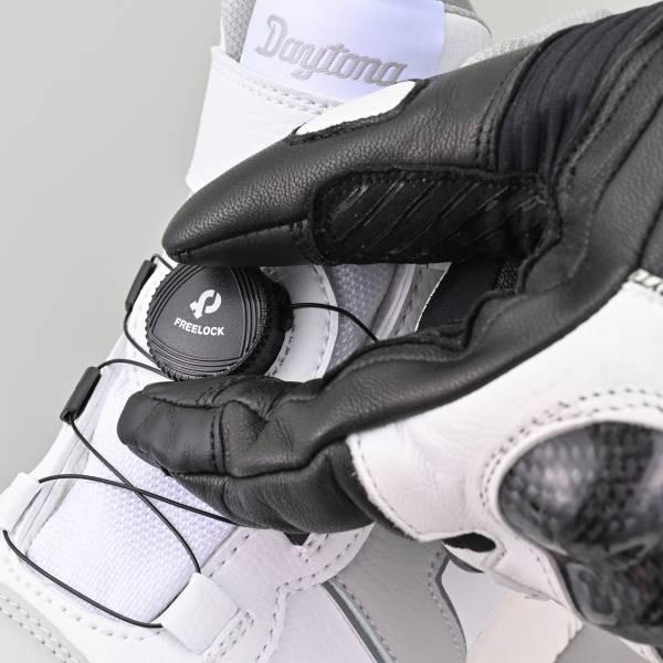 【メーカー在庫あり】 49048 デイトナ DS-501 D-WPライディングシューズ 白 24.5cm JP店 | DAYTONA（バイク用品） | 05
