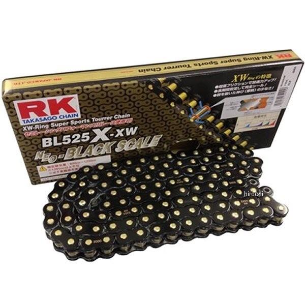 【メーカー在庫あり】 BL525XXW100 RKジャパン BL525X-XW-100BLブラックスケールシリーズチェーン (100L) JP店