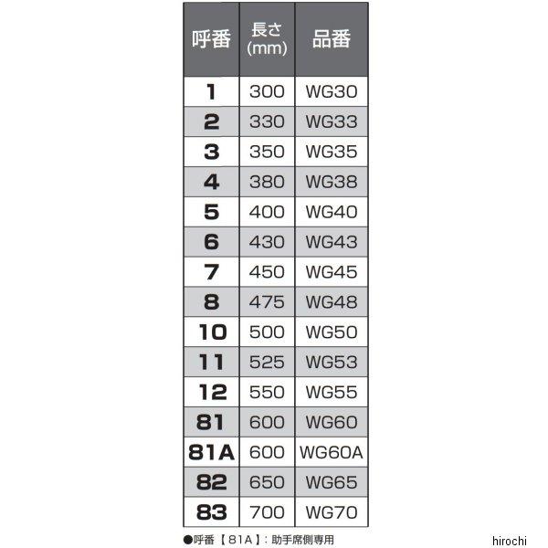 【メーカー在庫あり】 WG45 ピア PIAA スーパーグラファイト ワイパー JP店｜hirochi｜03
