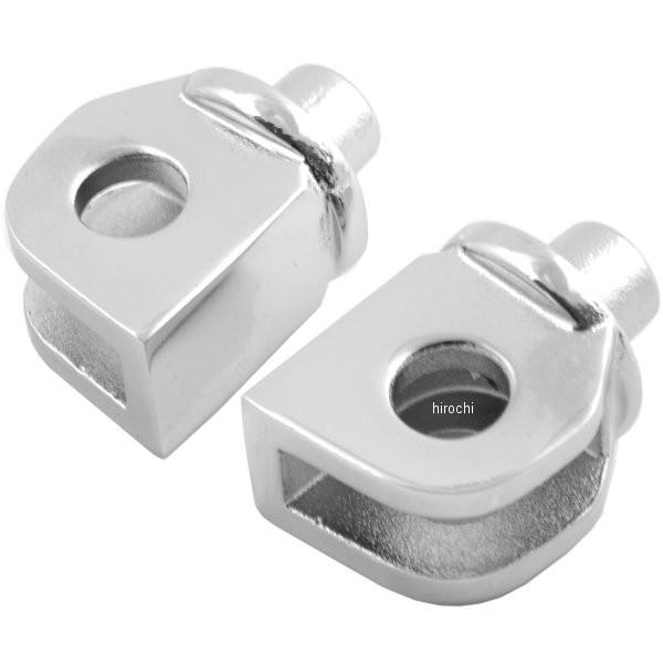 【USA在庫あり】 kur8813 クリアキン Kuryakyn フットペグ 取付金具 スプライン 左右ペア フロント カワサキ JP店