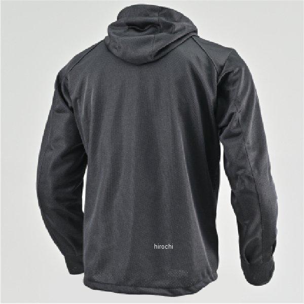 はな 49759 デイトナ DJ025 ライトウェイト フルメッシュパーカ ブラック XL
