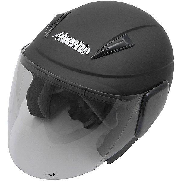 【メーカー在庫あり】 4980579520900 マルシン工業 Marushin セミジェットヘルメット M-520 マットブラック フリーサイズ(57-60cm未満) JP店