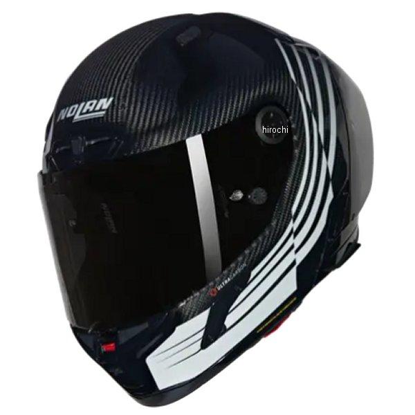 【メーカー在庫あり】 49828 ノーラン NOLAN フルフェイスヘルメット X804RS ALA カーボン/白/黒 345 XLサイズ JP店 | NOLAN
