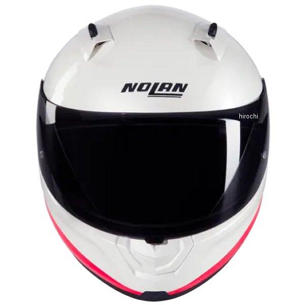 【メーカー在庫あり】 49968 ノーラン NOLAN フルフェイスヘルメット N606SP SPECIALE 白/黒/オレンジ 347 Mサイズ JP店 | NOLAN | 02