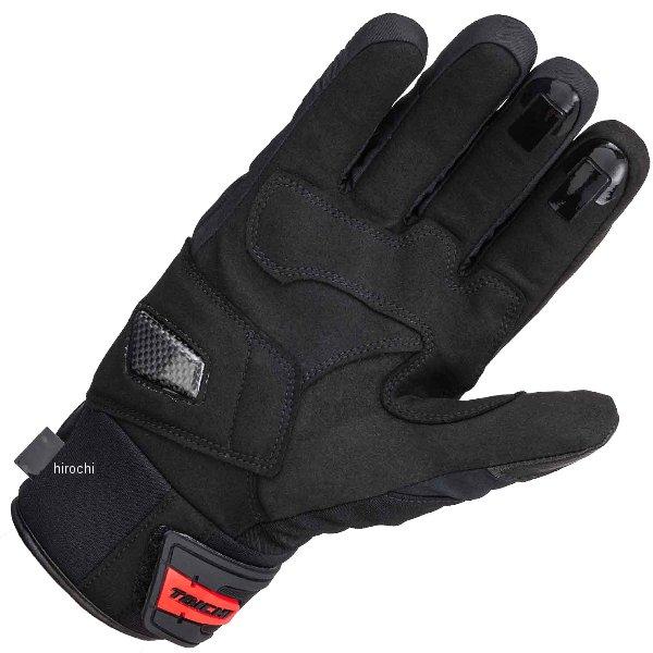 RST664BK11WL RST664 RSタイチ 2024年秋冬モデル カーボン ウインターグローブ 黒/赤 レディース WLサイズ HD店の画像