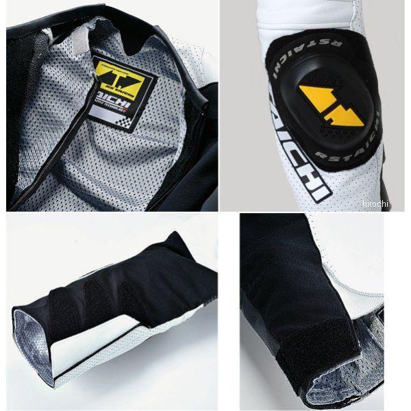 NXL0220100K120 NXL022 RSタイチ RSTaichi レザースーツ J-022 キッズ 白 120cmの画像
