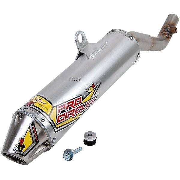 【USA在庫あり】 4H00400 プロサーキット Pro Circuit スリップオンマフラー T-4 96年-04年 XR400R ステンレス JP店｜hirochi