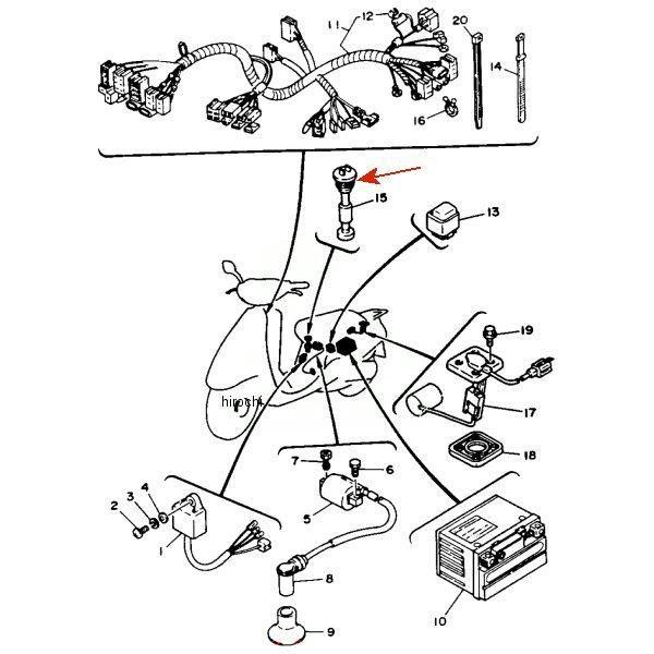 YAMAHA（ヤマハ） 【メーカー在庫あり】 4JP-85720-02 ヤマハ純正