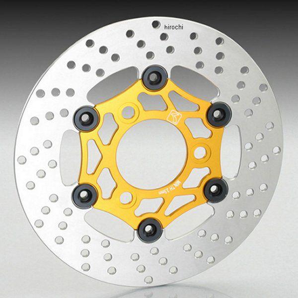 500-1418730 キタコ フローティングディスクローター ゴールド