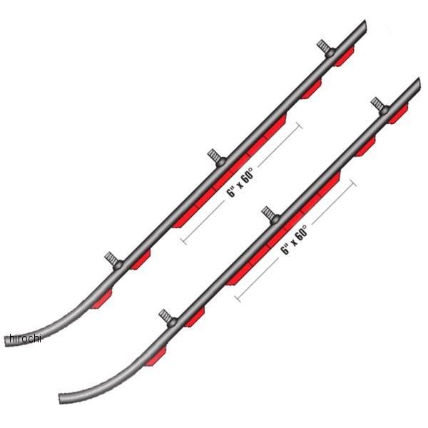 【USA在庫あり】 506-428 スノースタッフ Sno Stuff ランナー 506シリーズ 6インチ(152mm) Ski-Doo (左右ペア) JP店
