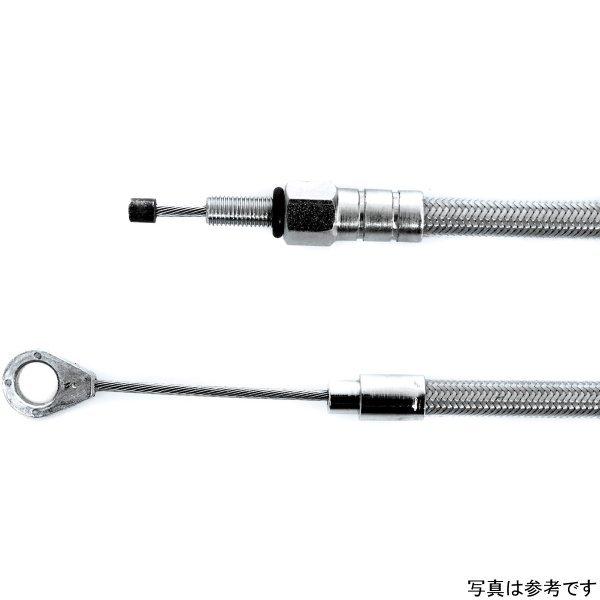 THU-52-70-080 サンダーバイク クラッチ ケーブル 215cm ハーレー BigTwin 5速 ステンレスメッシュ クリアコート HD店