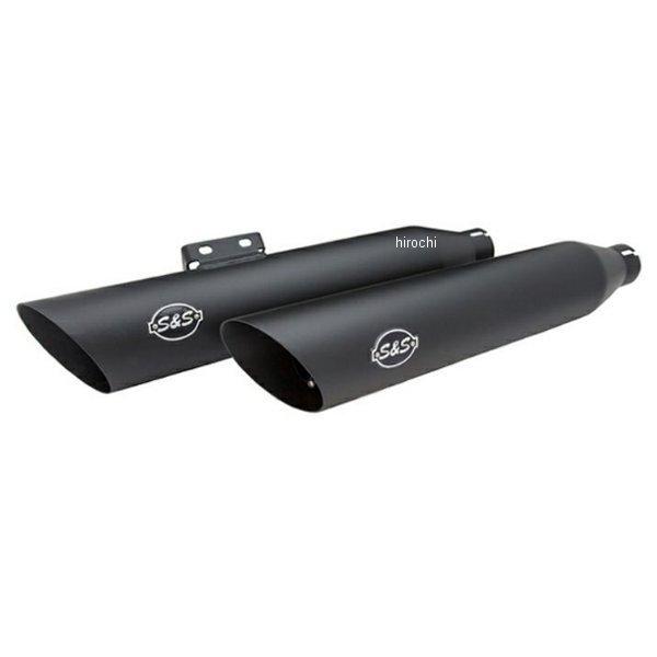 550-0752B S\u0026Sサイクル S\u0026S Cycle スリップオン スラッシュカット BLK+CAT 18年-20年 M8エンジン ソフテイル HD店