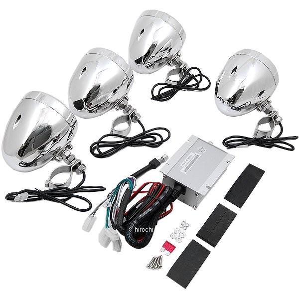 【USA在庫あり】 bsaMC470B BOSS AUDIO SYSTEMS バイク用スピーカーアンプ Bluetooth 3インチスピーカーペア クローム JP店_1
