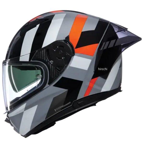 【メーカー在庫あり】 60029 ノーラン NOLAN フルフェイスヘルメット N606SP DINAMICO グレー/黒/オレンジ 345 Lサイズ JP店 | NOLAN | 01