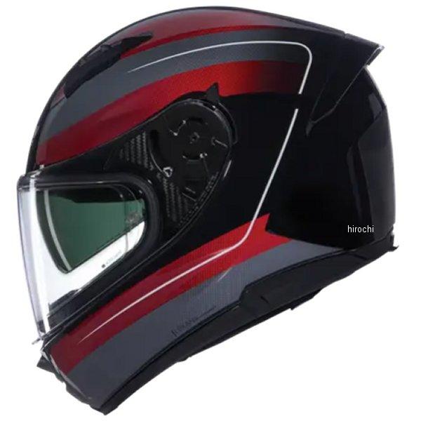 【メーカー在庫あり】 60089 ノーラン NOLAN フルフェイスヘルメット N606 ERMETICO 黒/赤/グレー 345 Lサイズ JP店 | NOLAN | 01