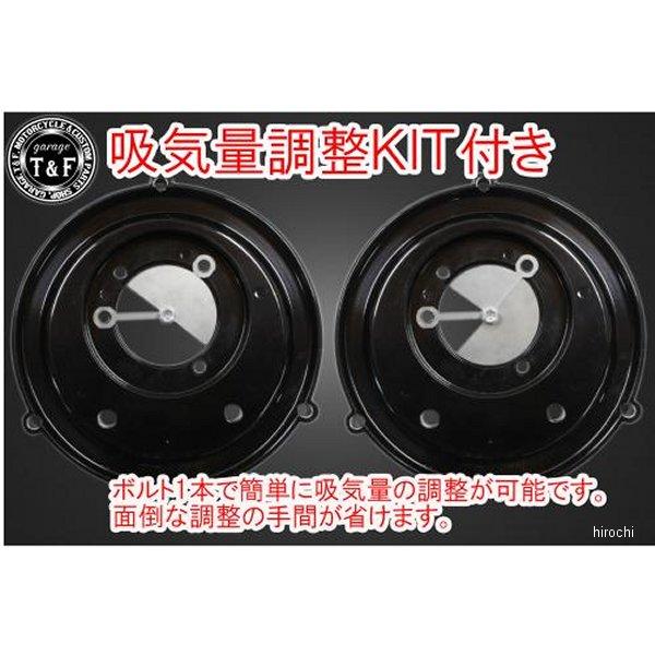 609140 ガレージT＆F ラグジュアリーエアクリーナーキット フラワー&プッシュロッドカバーセット ドラッグスター400 コントラスト/メッキ JP店_2