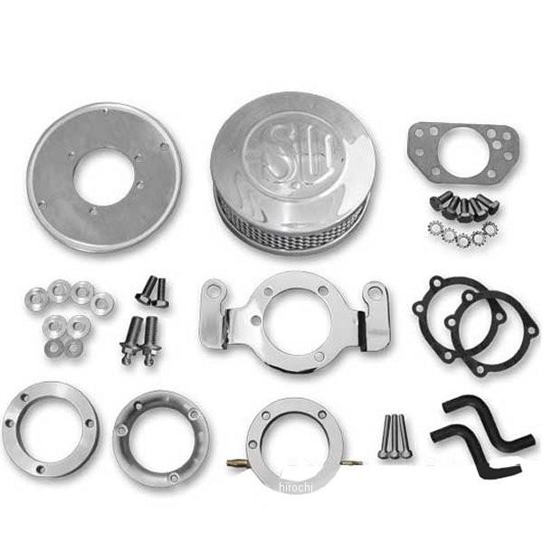 【メーカー在庫あり】 6100-1508 ガッツクローム シールドSUエアクリーナーキット 50mm 93年-99年 エボBig Twin JP店