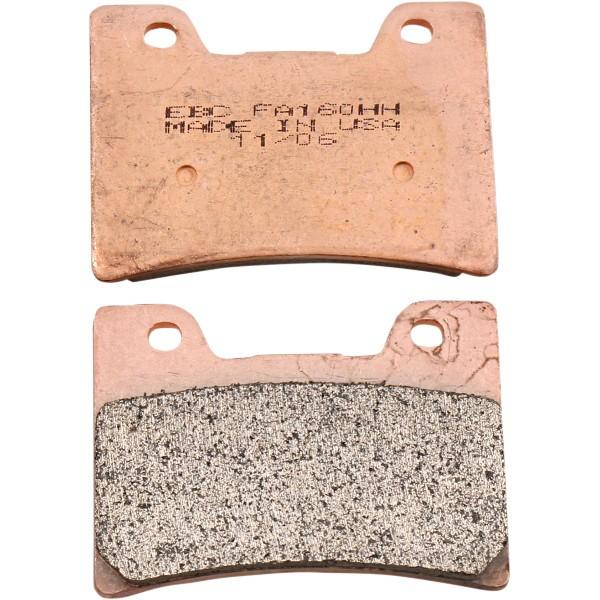 【USA店卸し資産あり】 ebcFA160HH イービーシー EBC うち切りパッド 向こう正面 89年-90年 FZR1000、FZR600 ダブル-H シンタード JP店