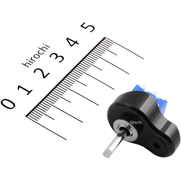 【メーカー在庫あり】 642333 ポッシュ POSH ミニスイッチ 汎用1穴 トグルスイッチ フラット スタンダード 黒 JP店 | 