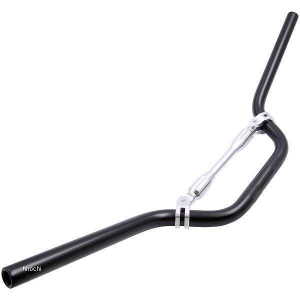 65660 デイトナ ライドバーII（MID） ポリッシュ仕上げ 黒 APE/XRモタード JP店 | DAYTONA（バイク用品） | 01