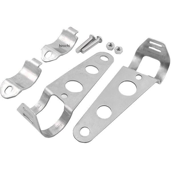 【メーカー在庫あり】 68078 デイトナ ステンレス製ヘッドライトブラケット(φ30-φ39) JP店 | DAYTONA（バイク用品） | 01