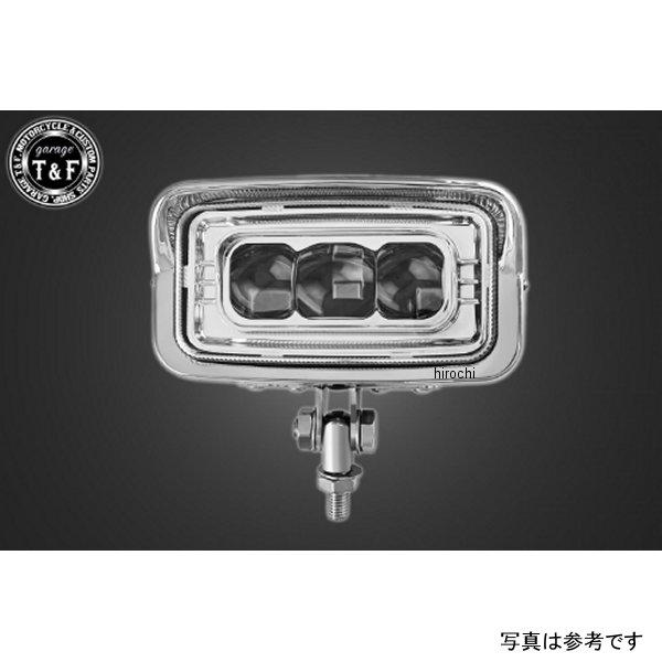 7081257 ガレージT&F ビンテージスクエアヘッドライト (メッキ) LED