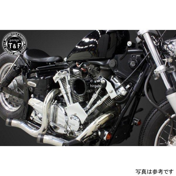 7082521 ガレージT\u0026F ファンネル (ブラック) \u0026プッシュロッドカバー (メッキ) SET ドラッグスター250 JP店の画像