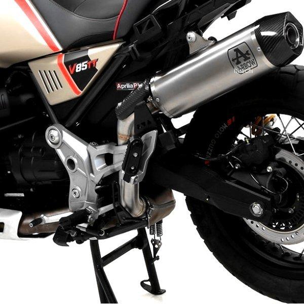 72632PK アロー ARROW スリップオンマフラー INDY RACE 19年-20年 MOTOGUZZI V85TT チタン/カーボンエンド JP店