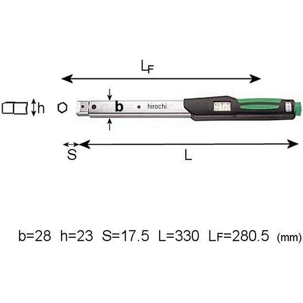 【メーカー在庫あり】 730N-5-SW スタビレー STAHLWILLE トルクレンチ (10-50Nm) JP店の画像