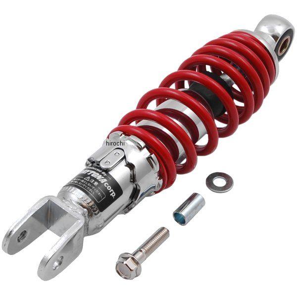 【メーカー在庫あり】 73532 デイトナ ユニバーサルリヤショック 230mm メッキ/赤 原付一種 JP店 | DAYTONA（バイク用品）