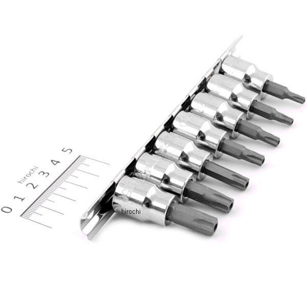 77023 デイトナ ヘクサロビュラ穴用 ピン付きトルクス ソケットセット JP店 | DAYTONA（バイク用品）