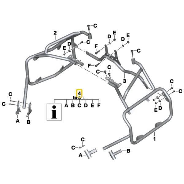 77428543674 BMW純正 ケース ホルダー取付部品セット JP店